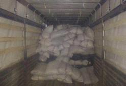 8 ton 660 kilogram kaçak çay ele geçirildi