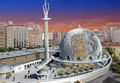 Taksim'de cami projesine onay