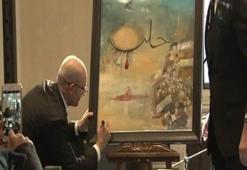 Mehmet Şimşek’in yaptığı resme 151 bin TL