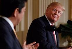 Trump'tan şok hareket! Japon lidere bunu yaptı