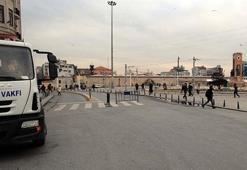 Taksim'e ve İstiklal Caddesi'ne çıkan yollar kapalı tutuluyor