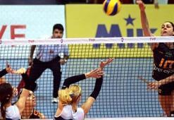 Aslan deplasmanda set vermedi