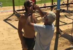 Survivor'da Gökhan'ın çenesine dikiş atıldı!
