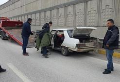 Düzce'de arızalı araç bomba paniğine yol açtı