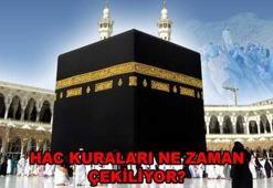 Hac kuraları ne zaman açıklanacak! Diyanet duyurdu