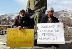 Terörist babası açlık grevine başladı!