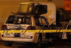 O ülkede polis aracına bombalı saldırı