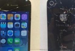 Kırık iPhone 4'ü 150 bin dolara satıyor!