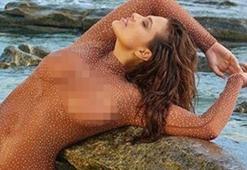 Ashley Graham bu defa transparan!