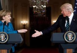 Trump - Merkel görüşmesinde kriz!