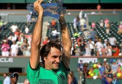 Indian Wells'te şampiyon Federer