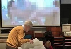 Skandal! Hollanda'da oy sayım merkezinde cinsel içerikli film!