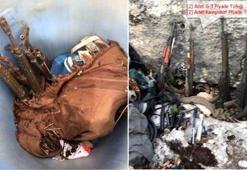 Lice'de PKK'ya ait çok sayıda silah ve patlayıcı ele geçirildi