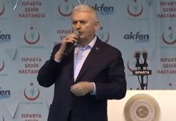 Başbakan Yıldırım Isparta'da konuştu