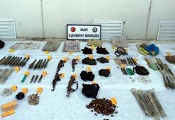 Silopi'de PKK'nın silah ve mühimmatı bulundu
