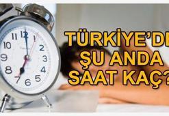 Şu anda saat kaç, saatler ileri mi alındı?