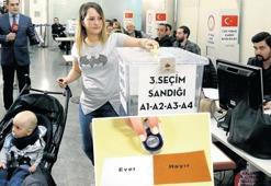 Yurt dışında ilk oylar kullanıldı