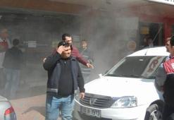 MHP binasında korkutan duman