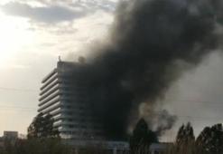 İzmir’de 5 yıldızlı otelde korkutan yangın