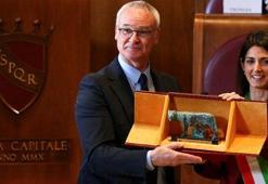 Ranieri Roma'da onurlandırıldı