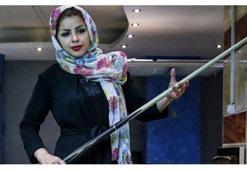 İran'dan kadın bilardoculara ceza