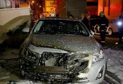 İstanbul'da araç kundaklama!