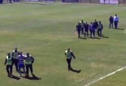 Futbol maçında vahşet yaşandı!