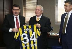 Vali Şahin'den Aziz Yıldırım'a ziyaret