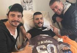 Maganda kurbanını ziyaret ettiler!