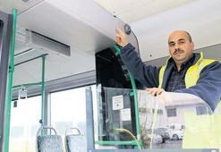 Belediye otobüslerine karakutu