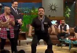 Beyaz Show'da Bülent Serttaş'ın dansı krize soktu!