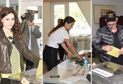 Ünlü vatandaşlar sandıkta