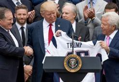 NFL şampiyonu Patriots, Beyaz Saray'ı ziyaret etti