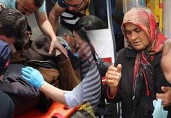 Kaza geçiren eşine demediğini bırakmadı