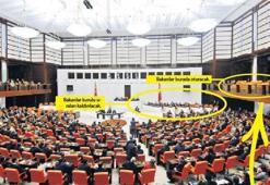 Başkan ve bakanlarının yeri artık burası olacak