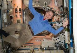 Kadın astronot tarihe geçti