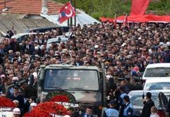 500 nüfuslu köyde şehidi 5 bin kişi uğurladı