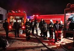 Gaziantep'te iplik fabrikasında yangın