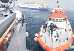 Rus casus gemisi Karadeniz’de battı