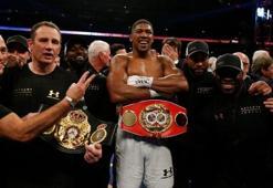 Anthony Joshua nakavtla kazandı