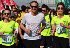 Maratona  katıldılar