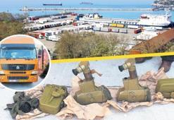Limana inen TIR’dan füze parçaları çıktı!