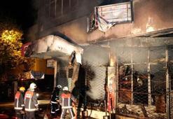 Ankara'da korkutan yangın