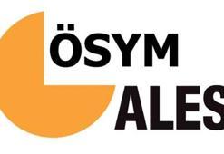 ALES sınav giriş yerleri belli oldu!