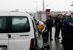 İşçi servisi kaza yaptı: 13 yaralı