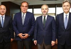 TFF Başkanı Yıldırım Demirören'den Bakan Kılıç'a ziyaret