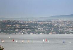 İstanbul Boğazında muhteşem yarış