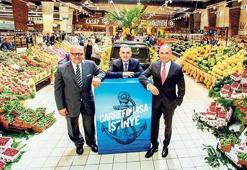 Alışverişe çıktı