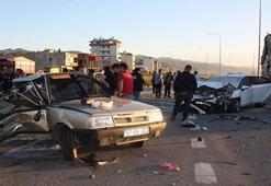 Giresun'da iki otomobil çarpıştı: 1 ölü, 3 yaralı