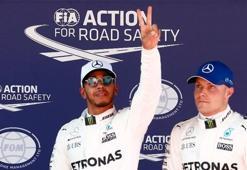 İspanya'da pole pozisyonu Hamilton'ın